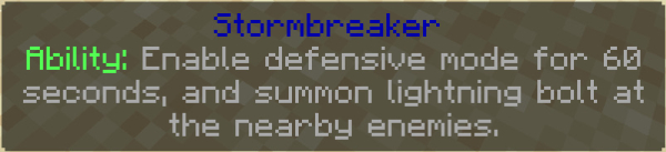 Stormbreaker ability