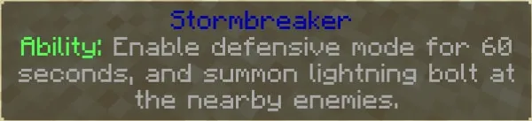 Stormbreaker ability