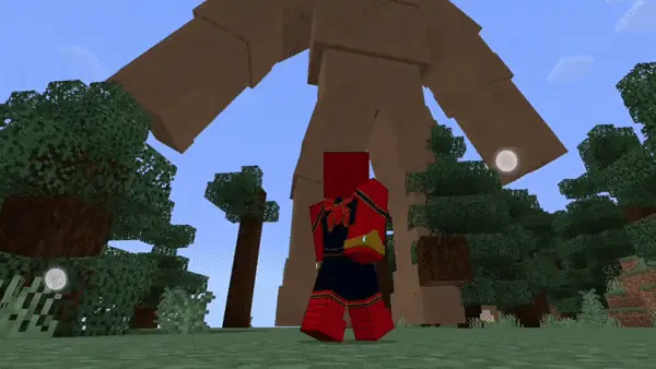 Giant sandman demonstration.