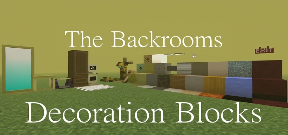 Thumbnail: The Backrooms Decoration Blocks (All Main Levels!) Level 2 & Fun Update