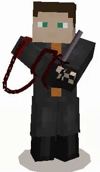 Player with Chain Knife