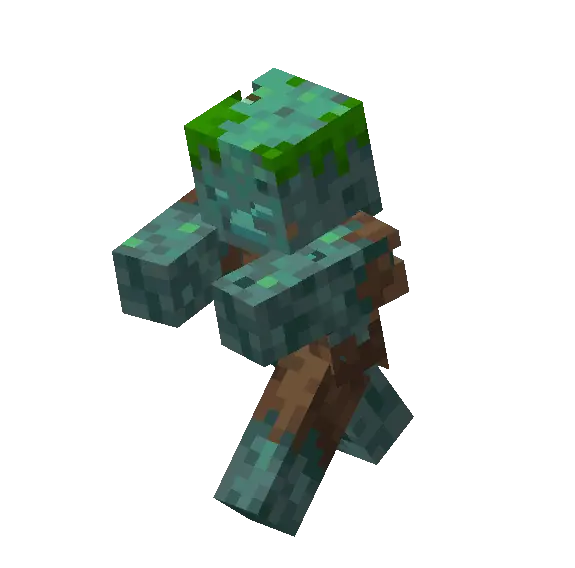 Demonstration of drowned animation.