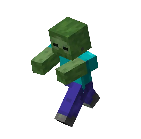 Demonstration of zombie animation.