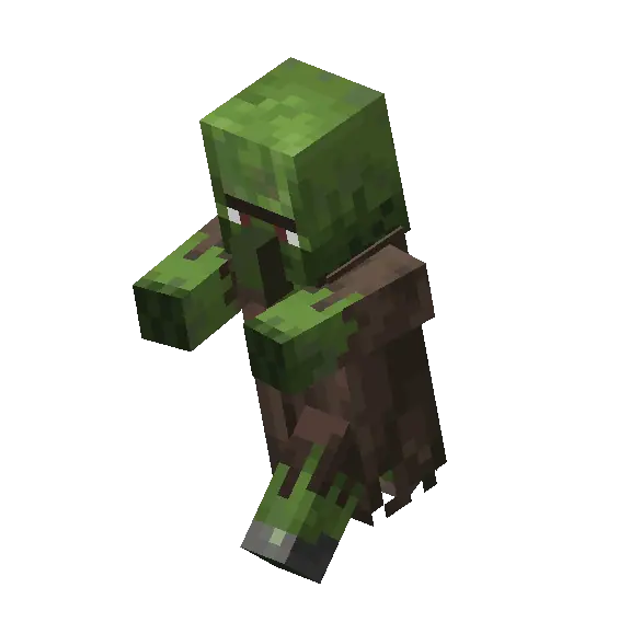Demonstration of zombie villager animation.