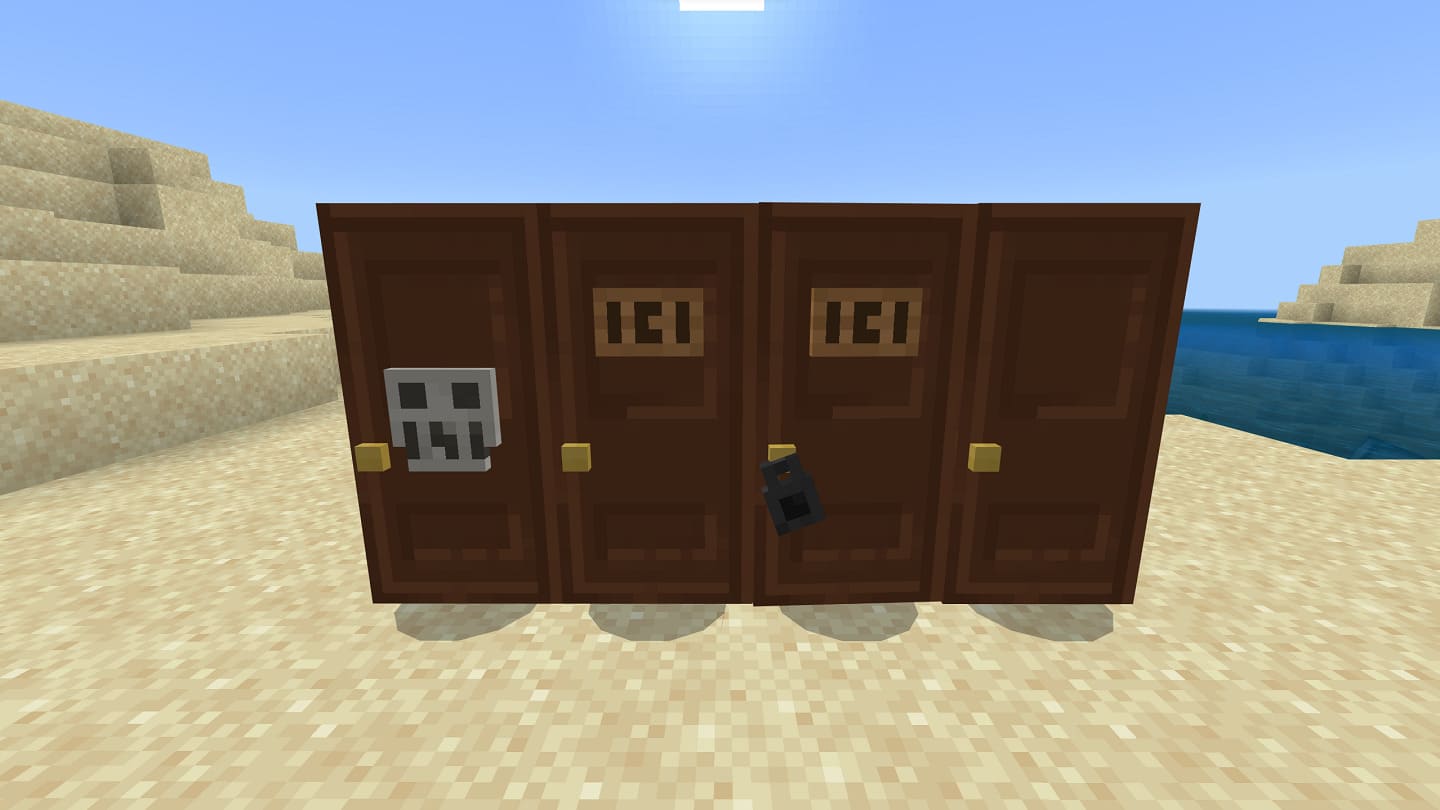 Download Scary Screech doors for Mcpe android on PC