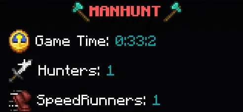 Manhunt Bedrock Scoreboard