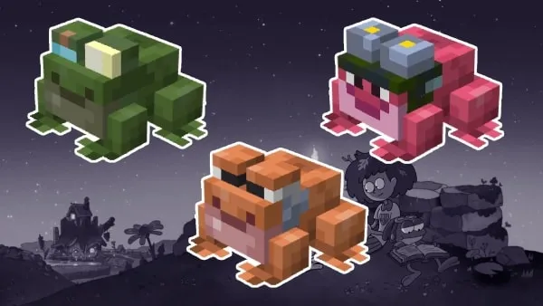 New frogs in Amphibia Pack