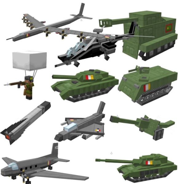 Modern military vehicles