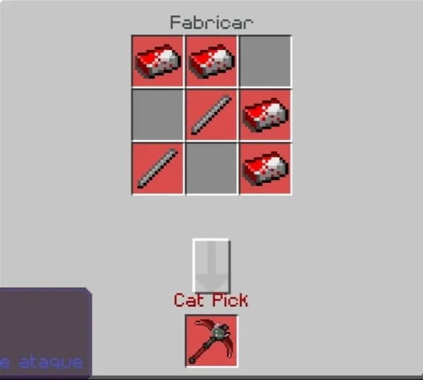 Cat Pickaxe recipe