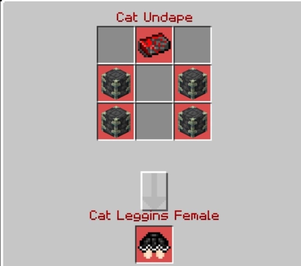 Female Cat Leggings recipe