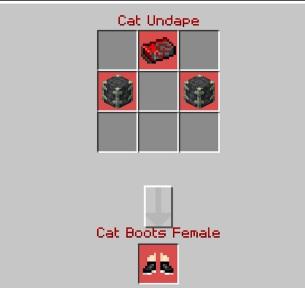 Female Cat Boots recipe
