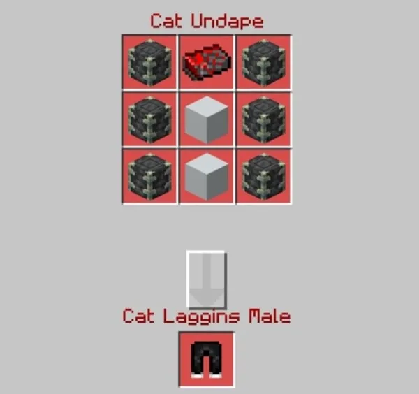 Male Cat Leggings recipe