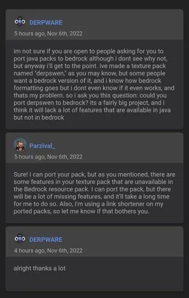 Permission from  Derpswen