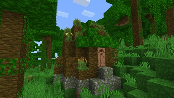 Jungle Stump Hut