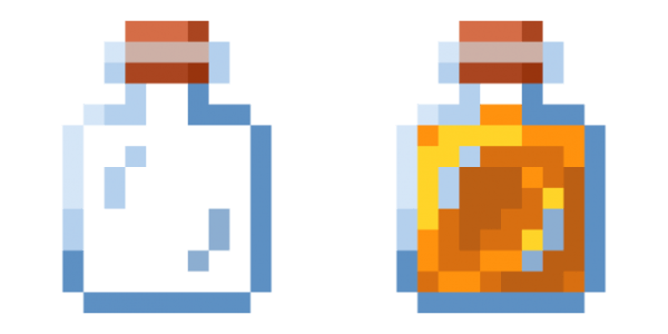 Big Bottle and Big Honey bottle