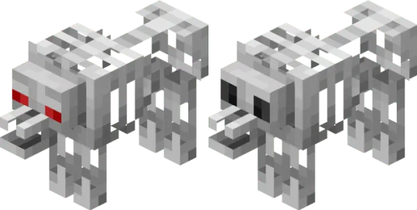 Skeleton wolf