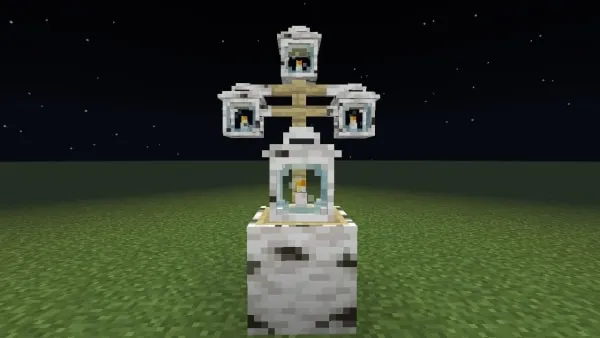 Birch Wood Lantern