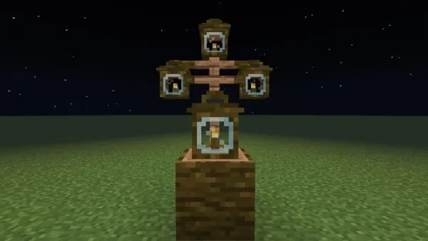 Jungle Wood Lantern