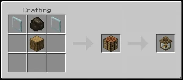 Oak Wood Lantern Recipe