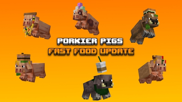 Porkier Pigs Fast Food Update Banner