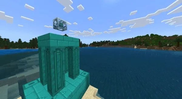 Builded Prismarine Structure
