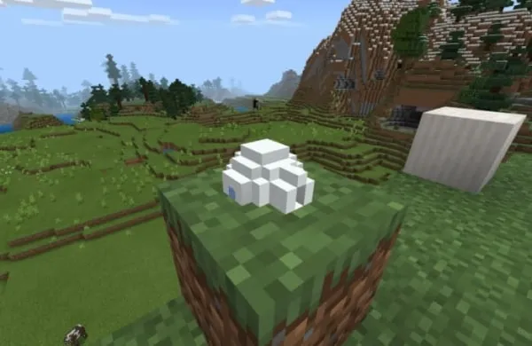 Miniature Igloo structure