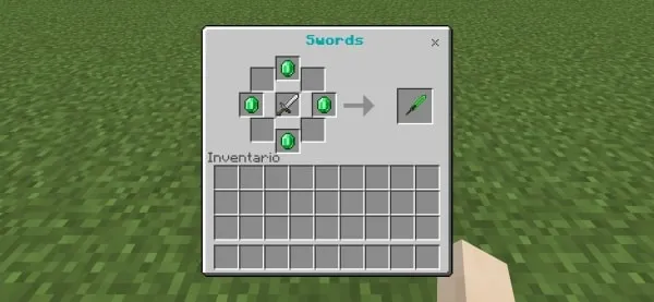 Emerald Sword recipe