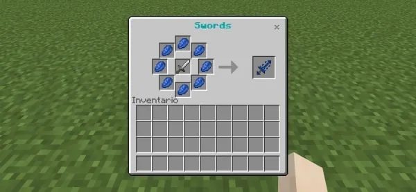 Lapis Sword recipe