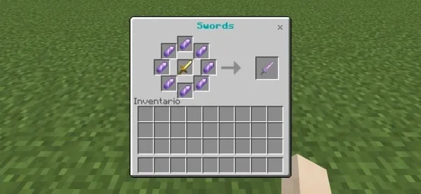 Amethyst Sword recipe