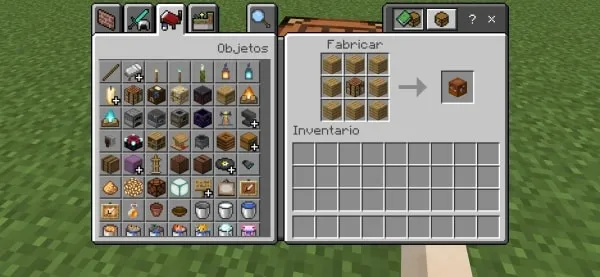 Table Crafting recipe