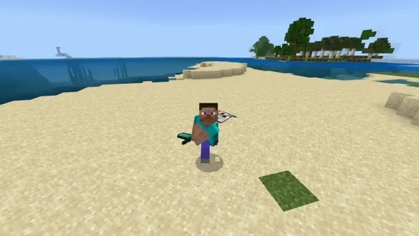 Sprint with Diamond Sword