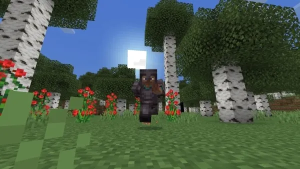 Sprint with Netherite Armor