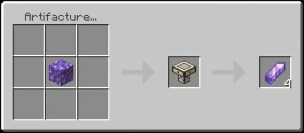 Amethyst Shard Recipe (Variant 2)