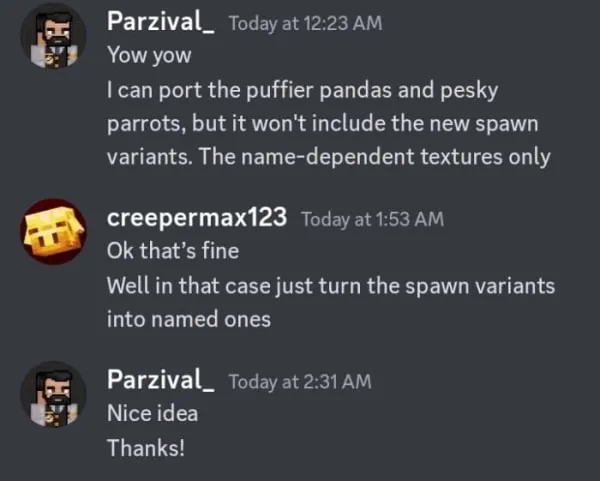 Permission from creepermax123