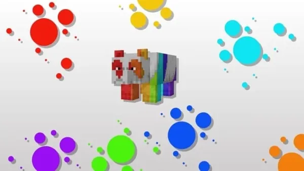 Colored Pandas