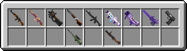 New guns in Radium's Armament