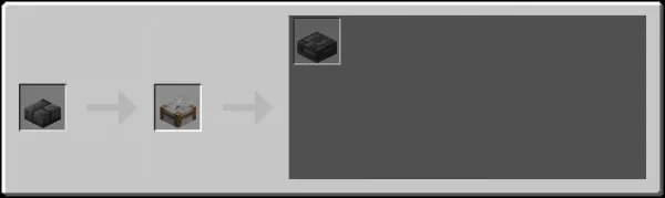Stonecutter Recipes from Deepslate Brick Slab