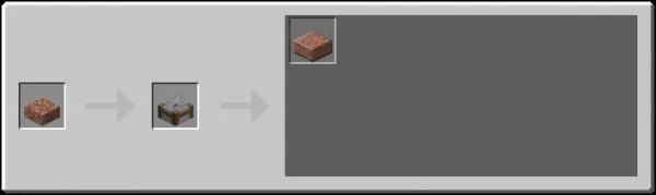 Stonecutter Recipes from Granite Slab