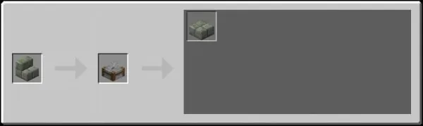 Stonecutter Recipes from Mossy Stone Bricks Stairs