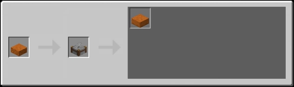 Stonecutter Recipes from Red Sandstone Slab