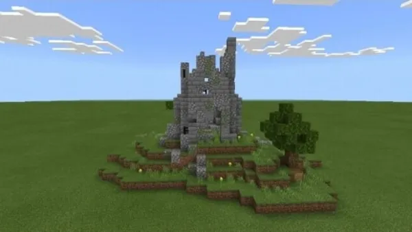 Natural Generated Structures: Destroyed Tower.