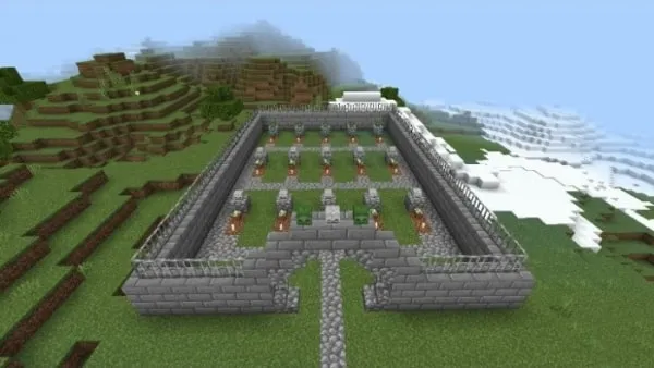 Natural Generated Structures: Graveyard.