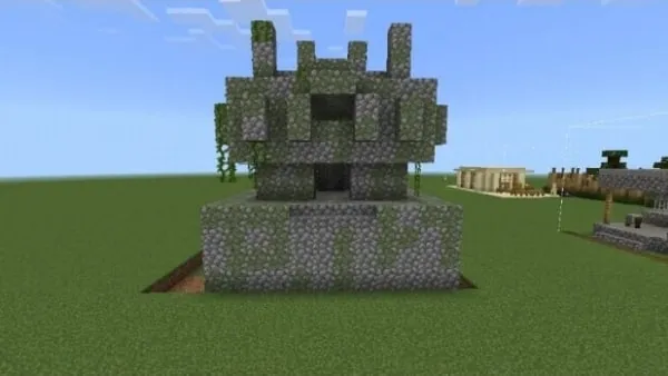 Screenshot of Jungletemple structure.
