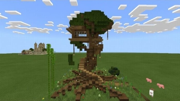 Natural Generated Structures: Treehouse.