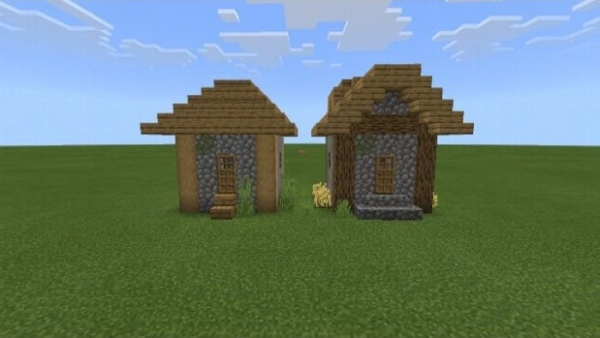 Village structures: house 1.