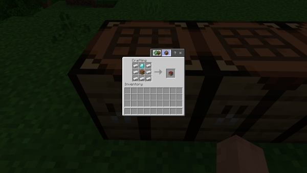 Recipe example in Uncrafting Table