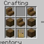 Miniature Snowy Village structure item recipe