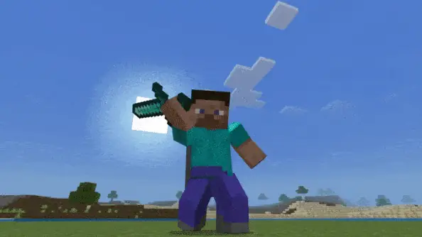 Sneak and attack with Diamond Sword