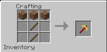 Stupidly OP Pickaxe Recipe
