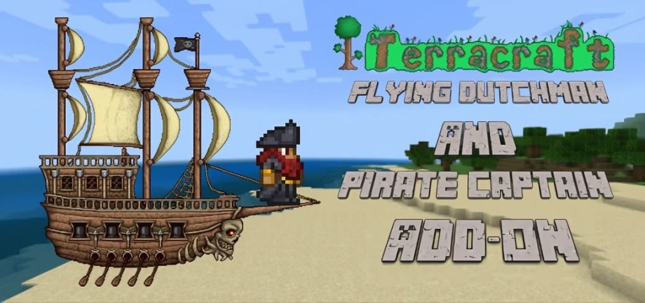 Thumbnail: Terracraft: Flying Dutchman and Pirate Captain Add-on (Beta)